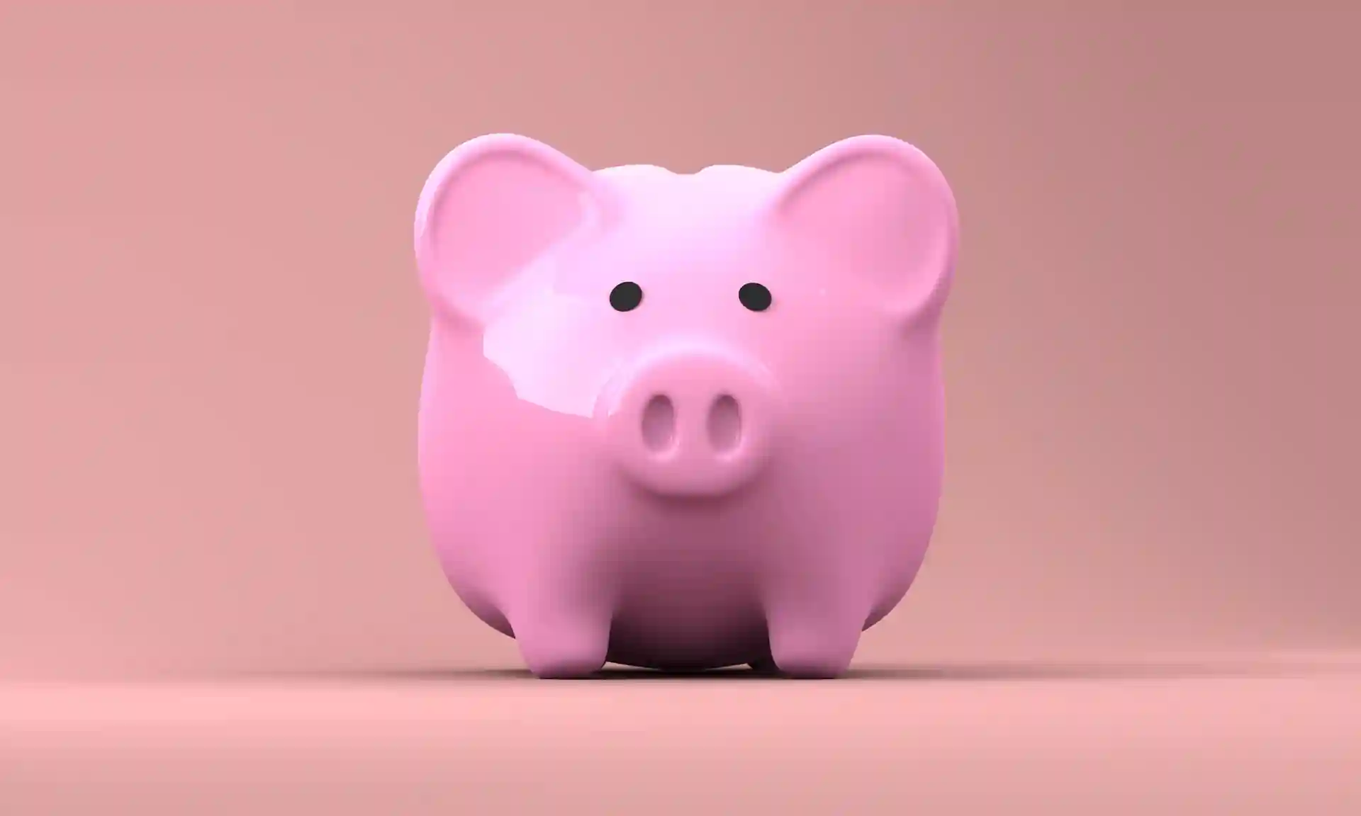 piggy bank represent saving on ads