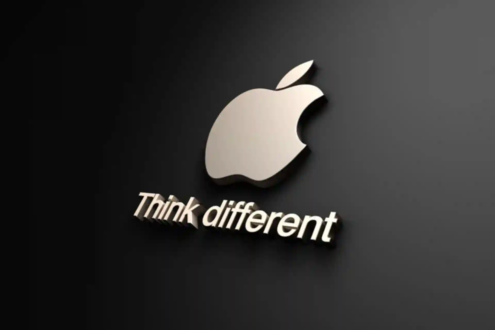 Characteristic Tagline and slogan from Apple