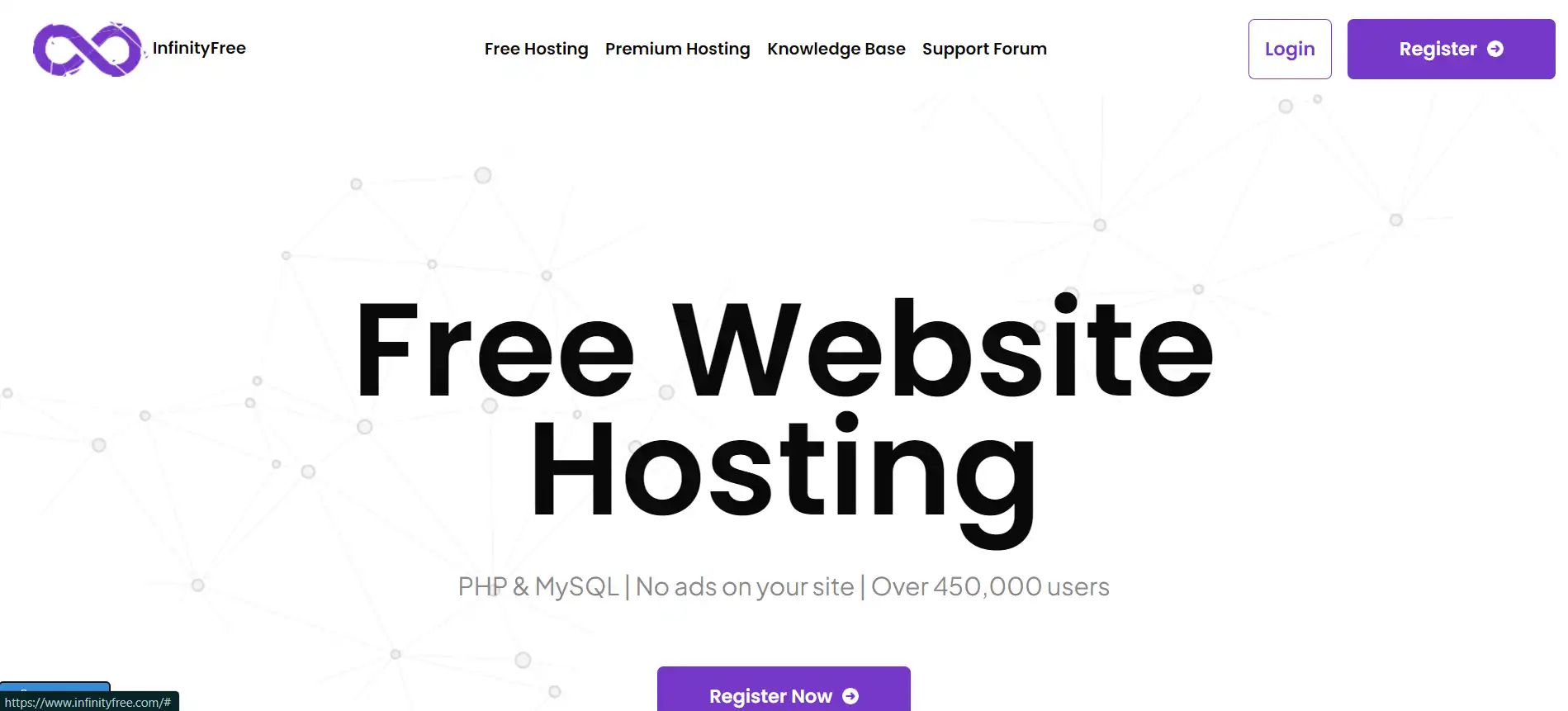 free website hosting infinityfree.com